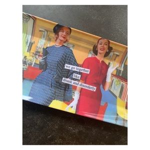 Adorable tray for your accessories or cocktails!